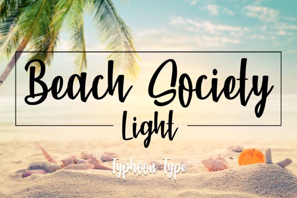 Beach Society Font