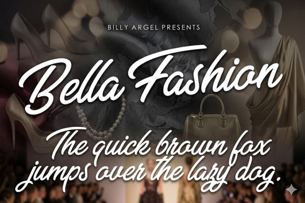 Bella Fashion Font
