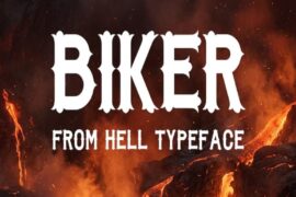 Biker from Hell Font