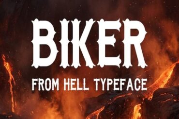 Biker from Hell Font