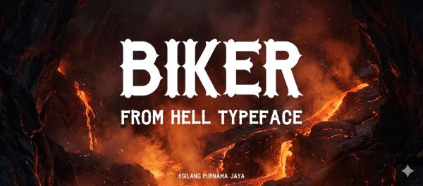Biker from Hell Font