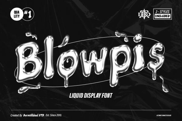 Blowpis Font