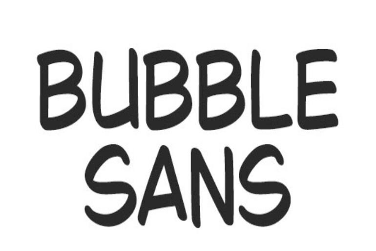 Bubble Sans Font