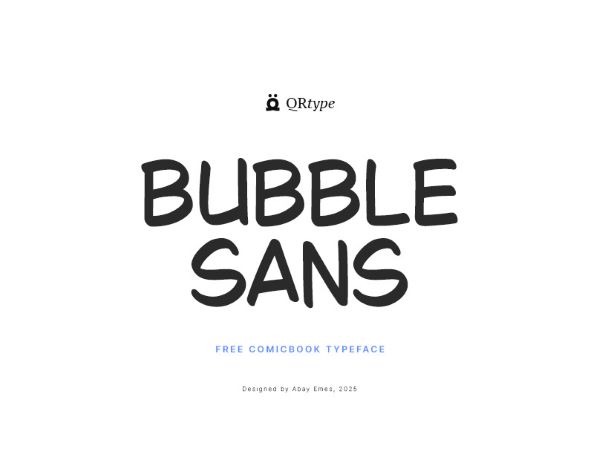 Bubble Sans Font