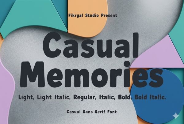 Casual Memories Font