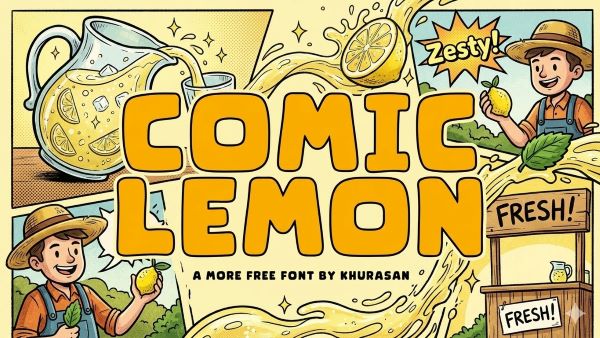 Comic Lemon Font