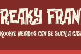 Creaky Frank Font