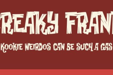 Creaky Frank Font