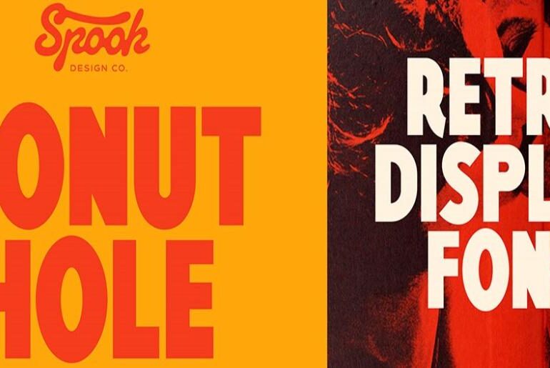 Donut Hole Font