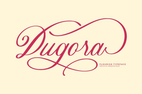 Dugora Script Font