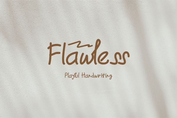 Flawless Font