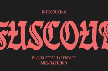 Fuscous Font