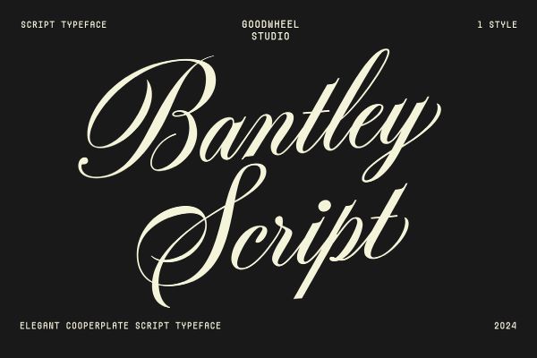 GW Bantley Script Font