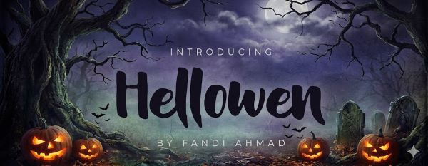Hellowen Font