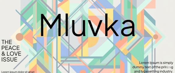 Mluvka Grotesk Font