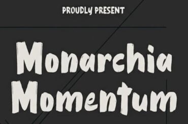 Monarchia Momentum Font