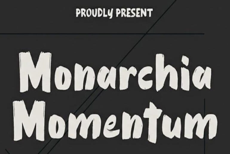 Monarchia Momentum Font