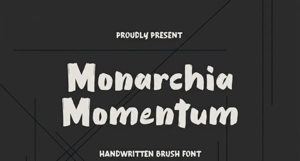 Monarchia Momentum Font