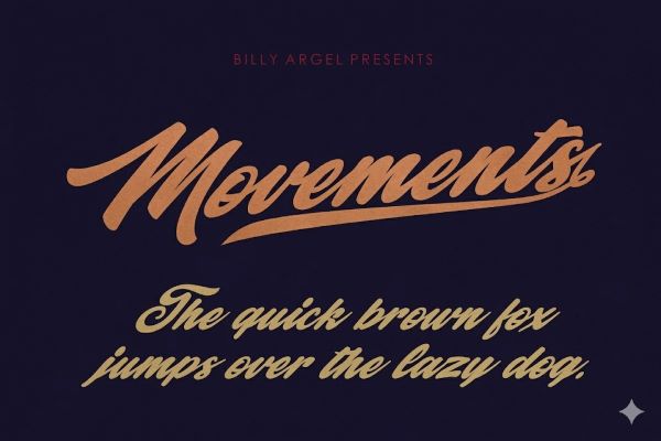 Movements Font