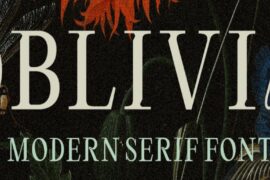 Oblivia Font