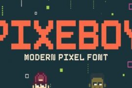 Pixeboy Font