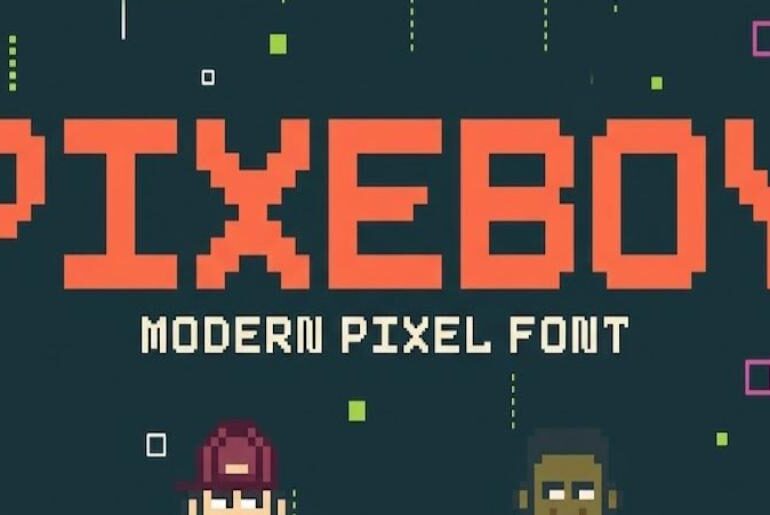 Pixeboy Font