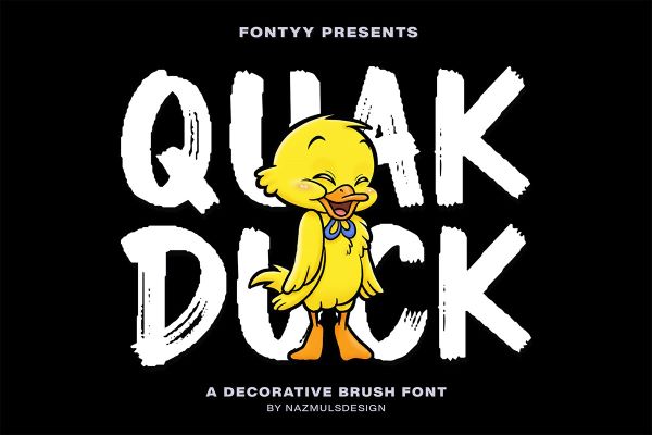 QuakDuck Font