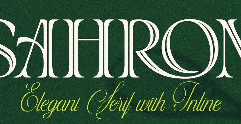 Sahron font