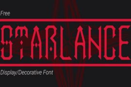 Starlance II Font