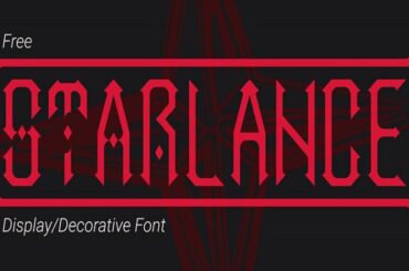 Starlance II Font