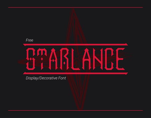 Starlance II Font