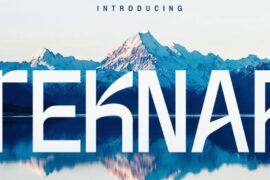 Teknaf Font