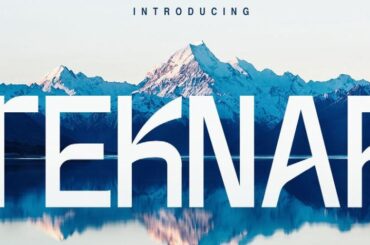 Teknaf Font