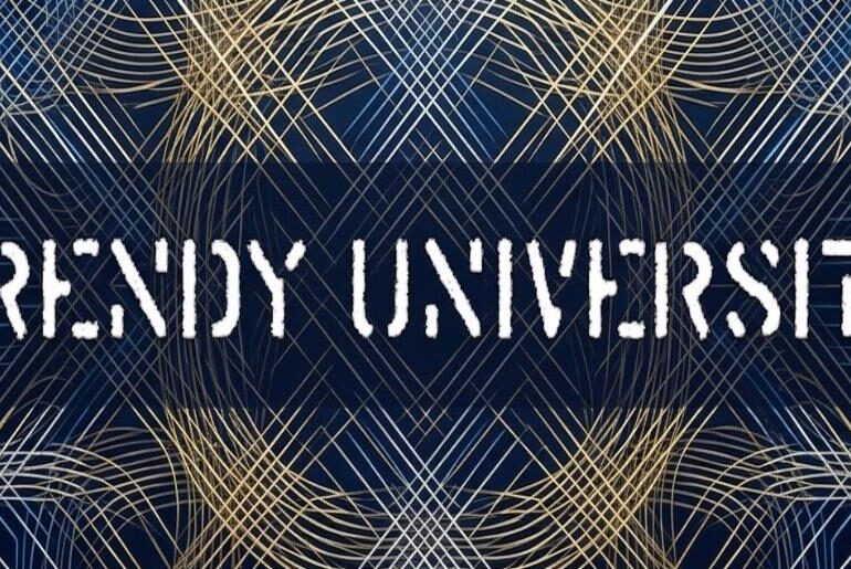 Trendy University Font