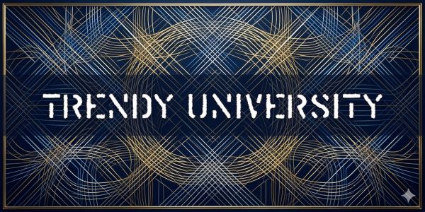 Trendy University Font