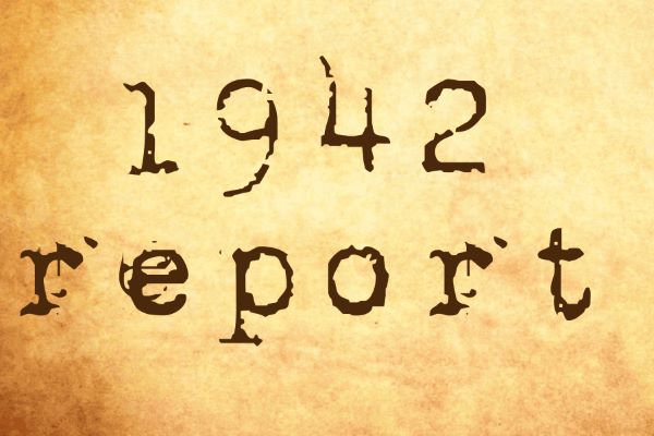 1942 Report Font