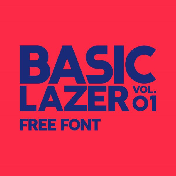 Basic Lazer Font