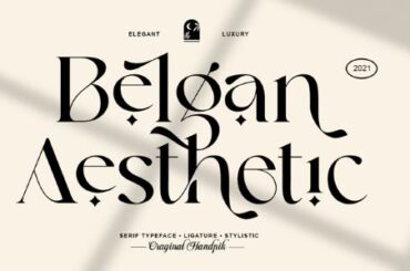 Belgan Aesthetic Font