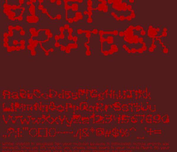 Biceps Grotesk Font