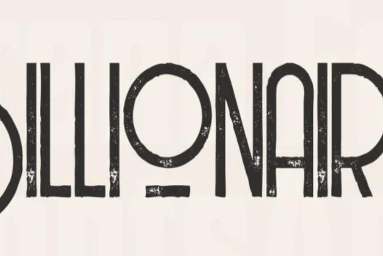 Billionaire Font