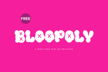 bloopoly font