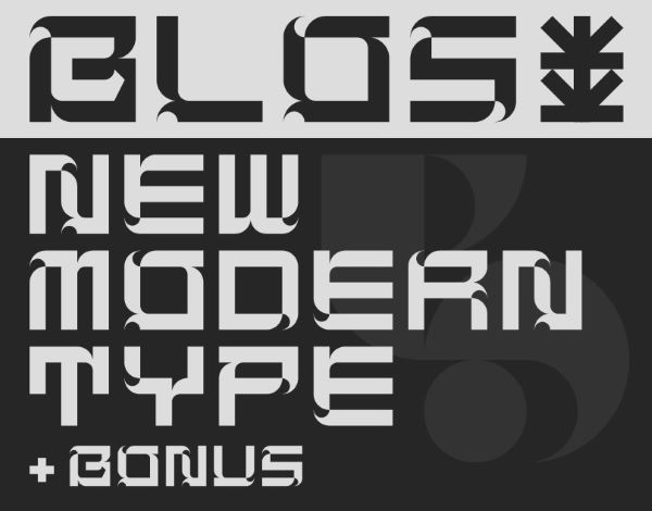 blos font
