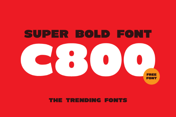 C800 Font