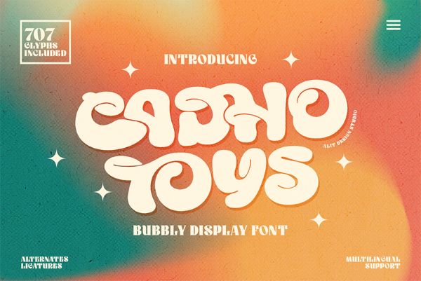 Cadho Toys Font