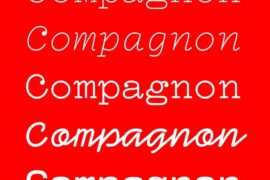 Compagnon Font