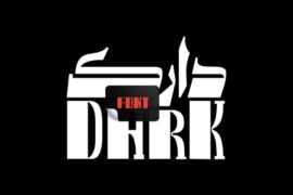 dark font