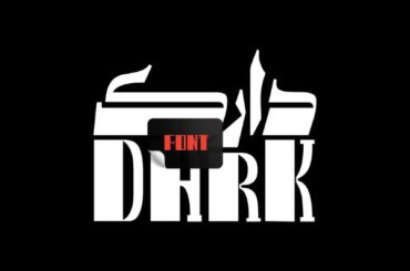dark font