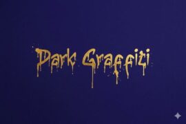 Dark Graffiti Font