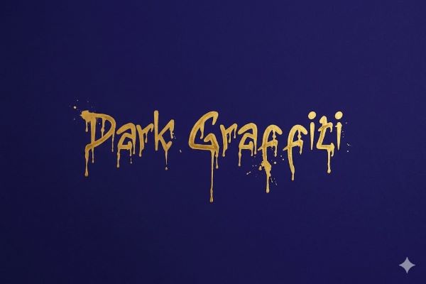 Dark Graffiti Font