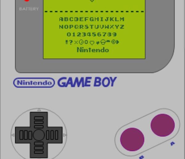 Early GameBoy Font